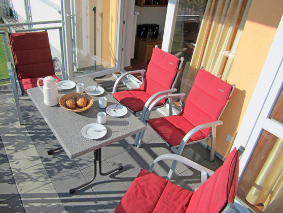 Ferienwohnung in Gro&szlig;enbrode - Haus Meerblick Whg. 3 - Terrasse