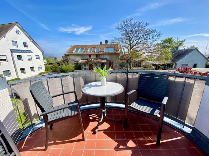 Ferienwohnung in Ostseeheilbad Zingst - Boddenkieker - S&uuml;dbalkon