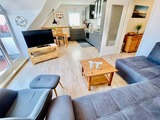 Ferienwohnung in Ostseeheilbad Zingst - Boddenkieker - gro&szlig;es Wohnzimmer