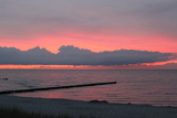 Ferienwohnung in Ostseeheilbad Zingst - Boddenkieker - Sonnenuntergang am Strand