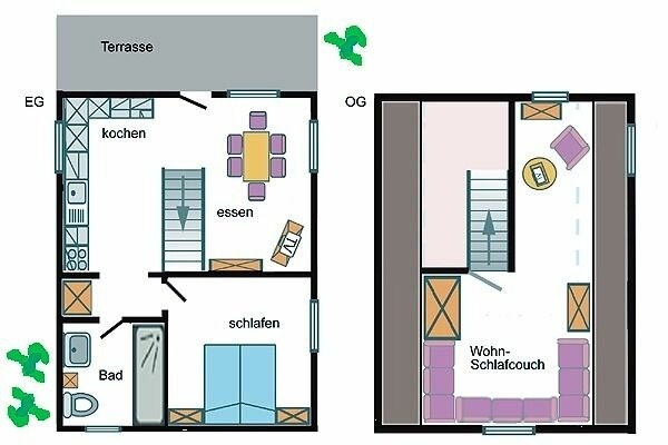 Ferienhaus in Ostseeheilbad Zingst - Damm-Kate - Bild 13
