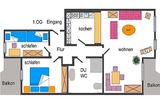 Ferienwohnung in Zingst - Residenz "Am Postplatz", Villa Sonja, Whg. 9 - Bild 8