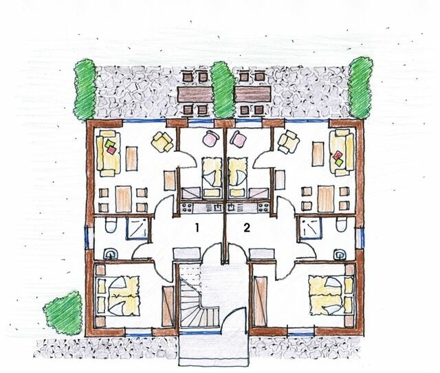 Ferienwohnung in Fehmarn OT Staberdorf - Achter de H&ouml;f Whg. 2 - Bild 14