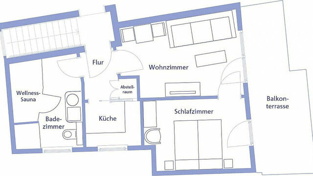 Ferienwohnung in Gr&ouml;mitz - ZUM GOLFPLATZ | Wellness-Appartement | APPARTO Gr&ouml;mitz - Bild 3