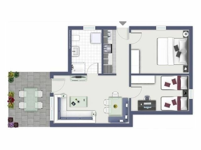Ferienwohnung in Dahme - Jacobihof Haus 15 Wohnung 02 - Bild 14