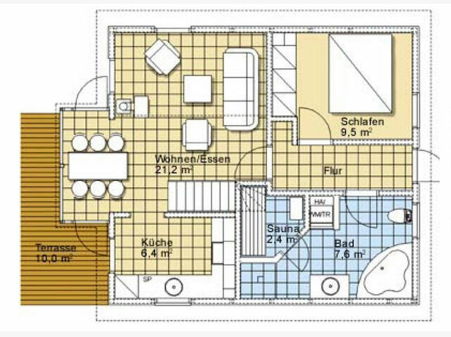 Ferienhaus in Baabe - Villa H&uuml;gel - Baabe - Bild 17