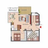 Ferienwohnung in Großenbrode - Meerblick 5 - Großenbrode - Bild 21