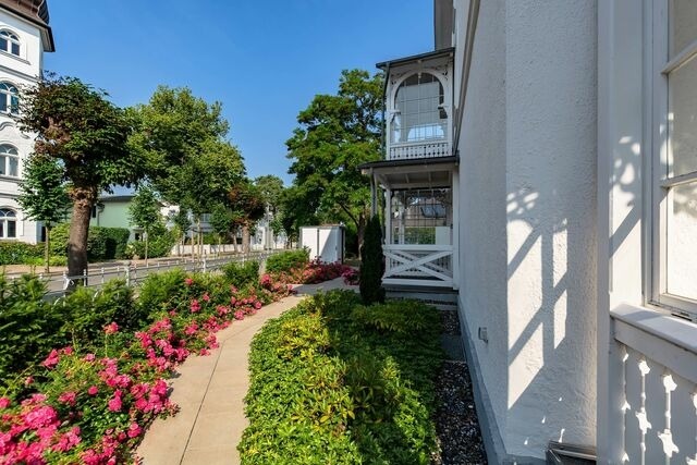 Ferienwohnung in Binz - Villa Iduna / Ferienwohnung No. 4 - 1. OG mit Balkon nach Osten - Bild 13