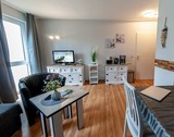 Ferienwohnung in Lobbe - Ferienwohnung 30 - Strandhaus M&ouml;nchgut - Endloser Sandstrand und das weite Meer - Bild 4