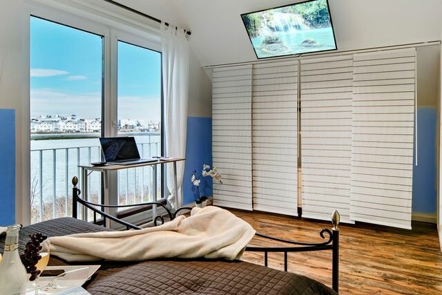 Ferienhaus in Olpenitz - Ferienhaus Lieblingsplatz by Seeblick Ferien ORO, direkte Wasserlage,Sauna - Bild 18