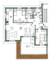 Ferienwohnung in Gr&ouml;mitz - Penthouse Parkblick - Bild 23