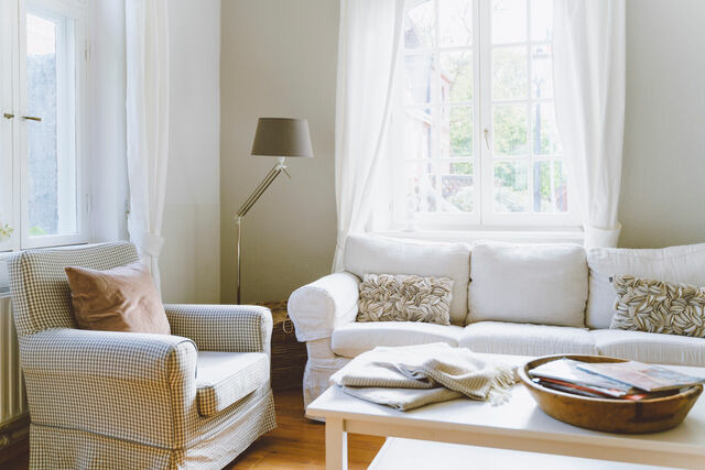 Ferienwohnung in Maasholm - Gut Oehe Ostsee-Ferienwohnung #1 am Gutspark - Bild 9