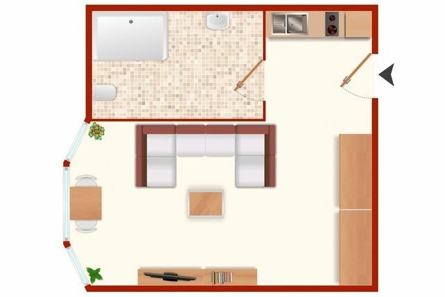 Ferienwohnung in Laboe - Haus Panorama Laboe Wohnung 5 - Bild 21