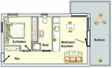 Ferienwohnung in Seebad Heringsdorf - (Brise) Stadtvilla Blumenhof App. 11 - Bild 8