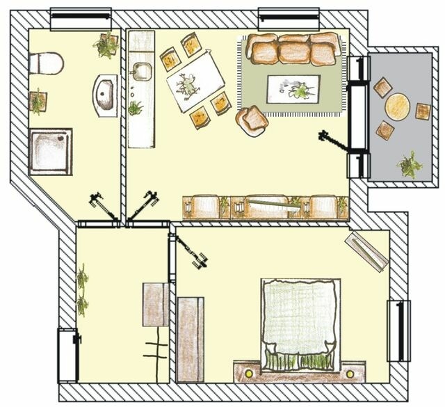 Ferienwohnung in Seebad Bansin - (Brise) Villa Belvedere App. 06 - Bild 15