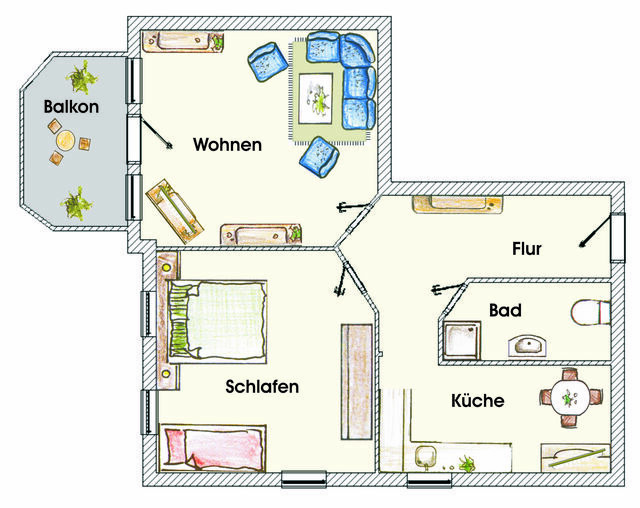 Ferienwohnung in Seebad Heringsdorf - (Brise) Haus auf der H&ouml;he App. 05 - Bild 19