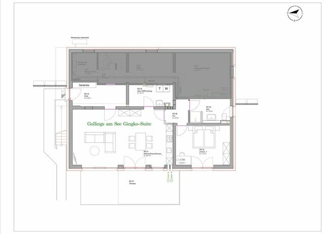 Ferienwohnung in Bosau - Gollings am See Gingko-Suite - Bild 22