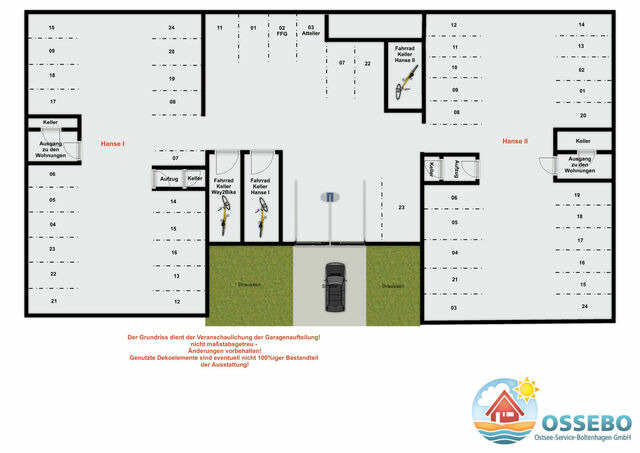 Ferienwohnung in Boltenhagen - Hanseresidenz II Whg. 22 - Bild 24