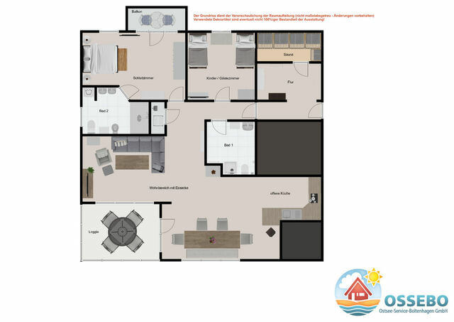 Ferienwohnung in Boltenhagen - SV Uns H&uuml;sung "Wei&szlig;e Woge 9" - Bild 6