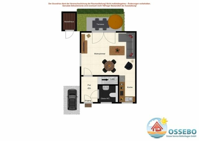 Ferienhaus in Boltenhagen - D&uuml;nenh&auml;user Haus 8 a - Bild 23