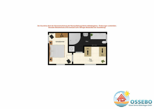 Ferienhaus in Boltenhagen - D&uuml;nenh&auml;user Haus 8 a - Bild 24