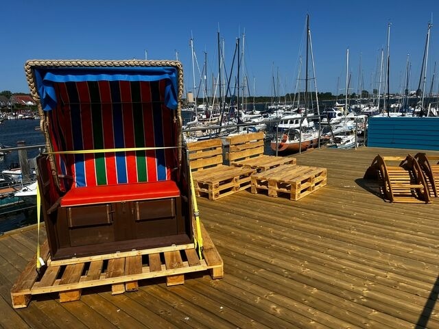 Ferienwohnung in Heiligenhafen-Ortm&uuml;hle Yachthafen - Hausboot Isa - Huus & Meer - Bild 6
