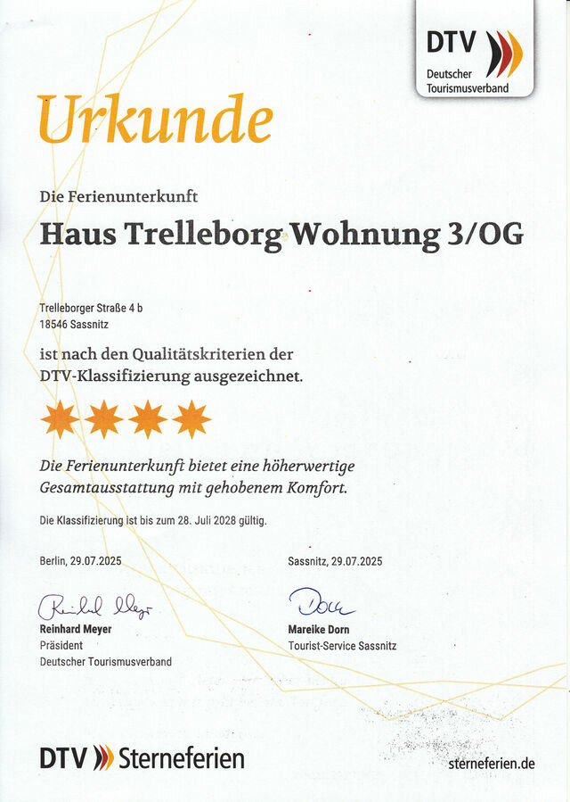 Ferienwohnung in Sassnitz - Ferienhaus Trelleborg, Wohnung 3 - Bild 18