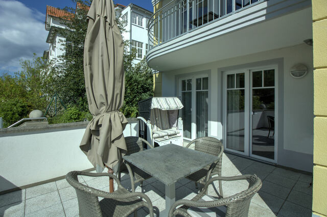 Ferienwohnung in Sellin - Villa Rosa, App. 1 - Bade- & Saunawelt t&auml;glich inklusive - Bild 11