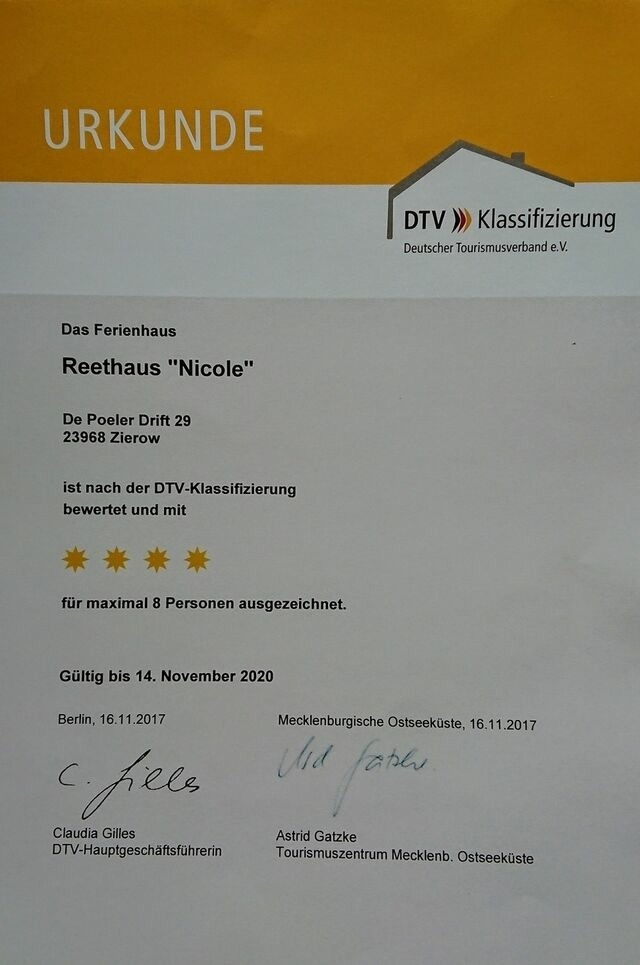 Ferienhaus in Zierow - Reethaus "Nicole****" - Bild 24