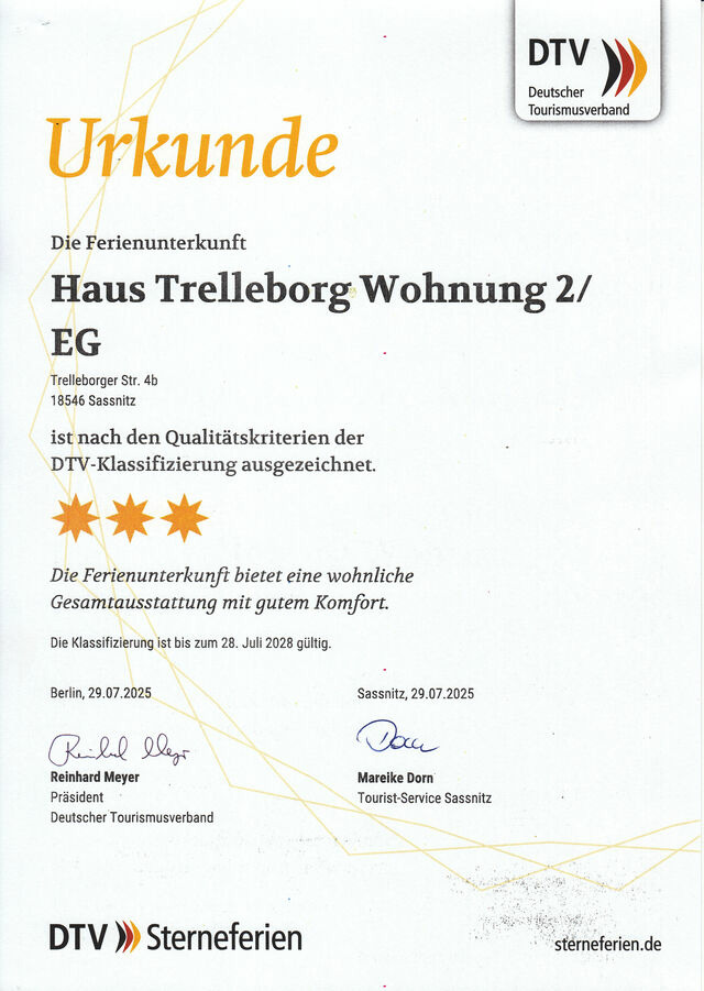 Ferienwohnung in Sassnitz - Ferienhaus Trelleborg, Wohnung 2 - Bild 14