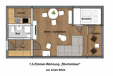 Ferienwohnung in Wendtorf - Whg. Sturmm&ouml;we - Haus Nordlichter - Bild 8